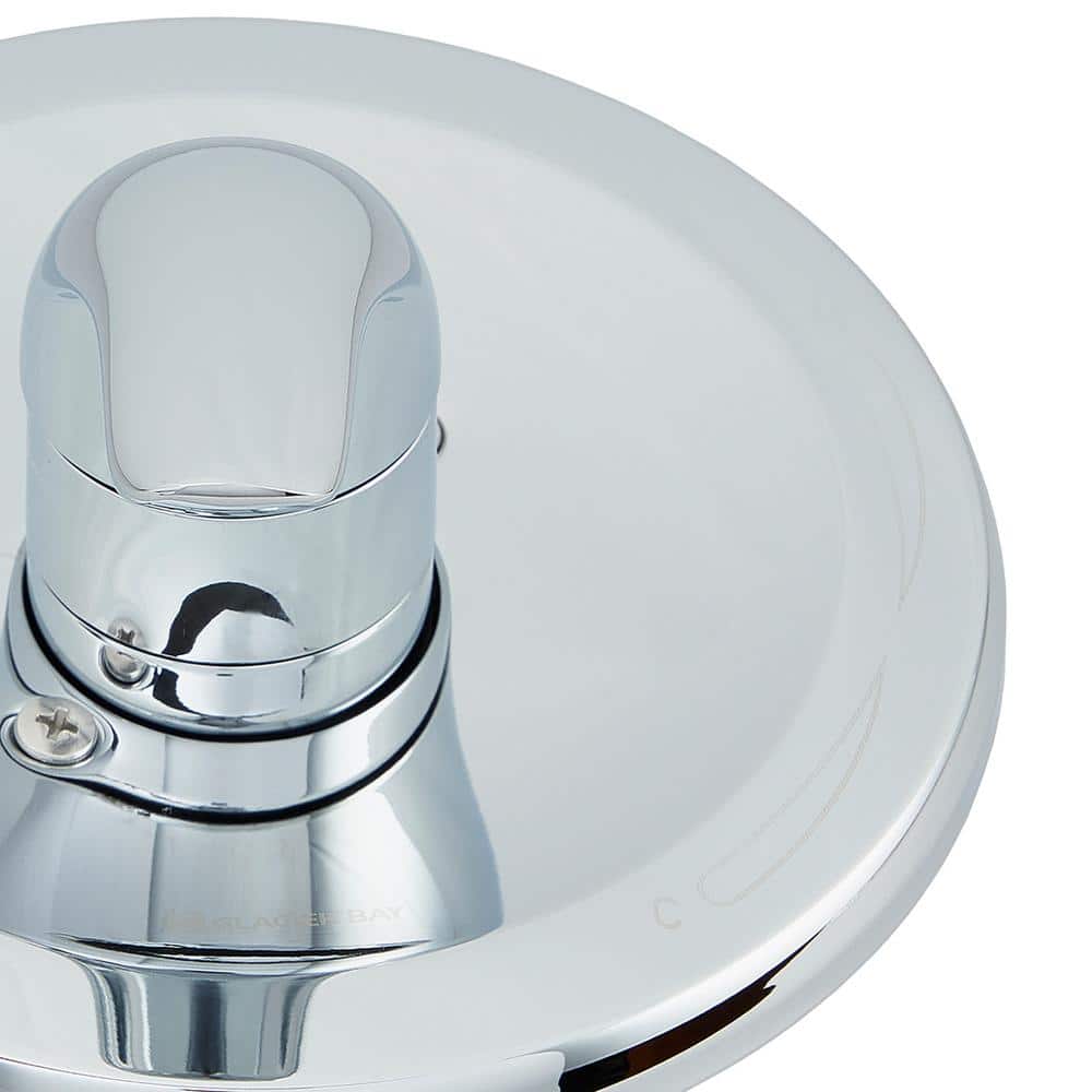 Glacier Bay 1-Handle Valve Trim Kit in Chrome (Valve Not Included) (4)