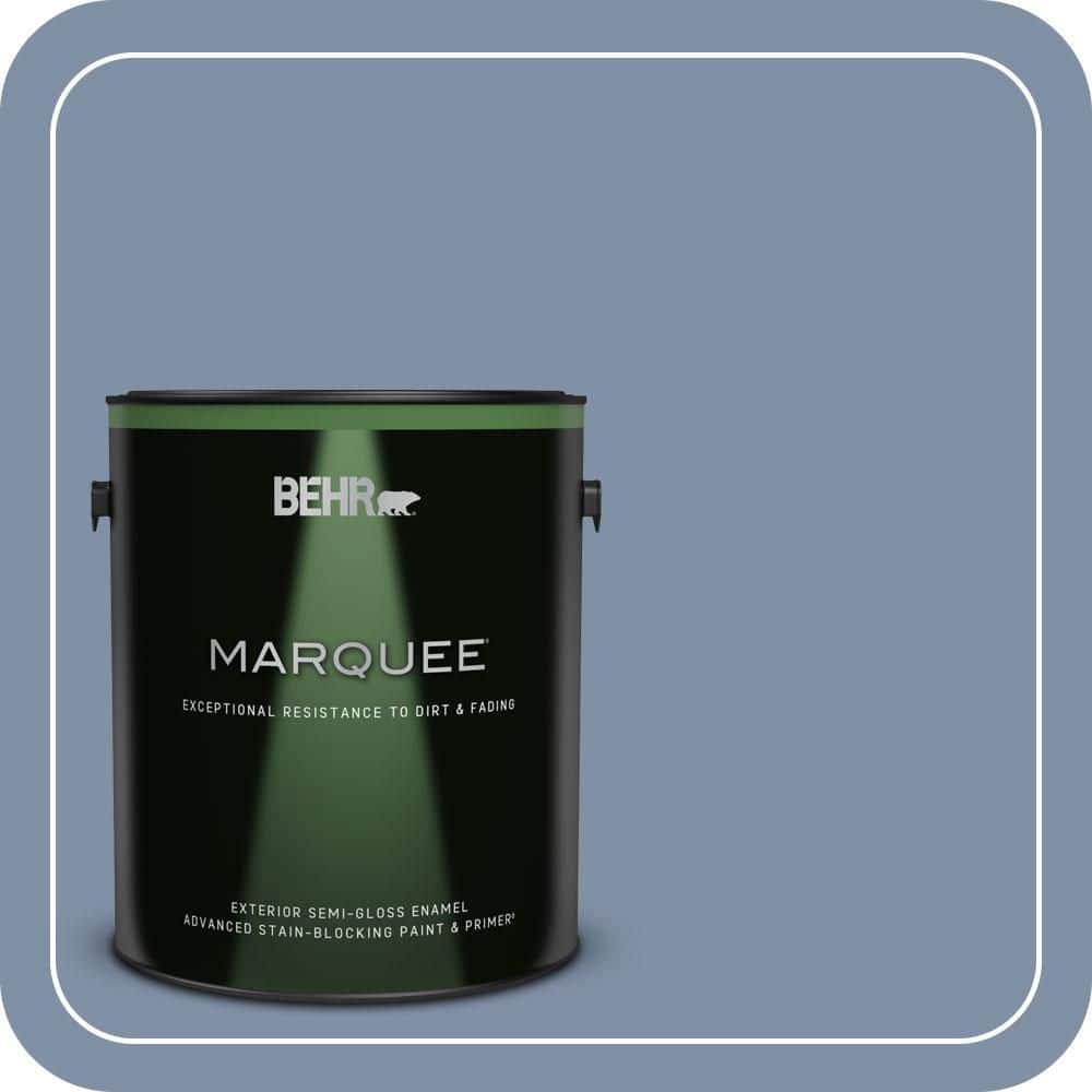BEHR MARQUEE 1 gal. #MQ5-16 Montage Semi-Gloss Enamel Exterior Paint & Primer