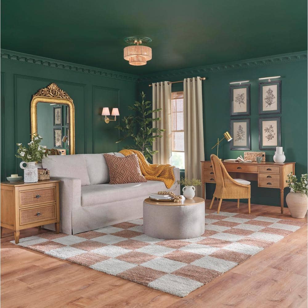 Hampton Bay 16 in. White Decorative Ceiling Medallion (4)
