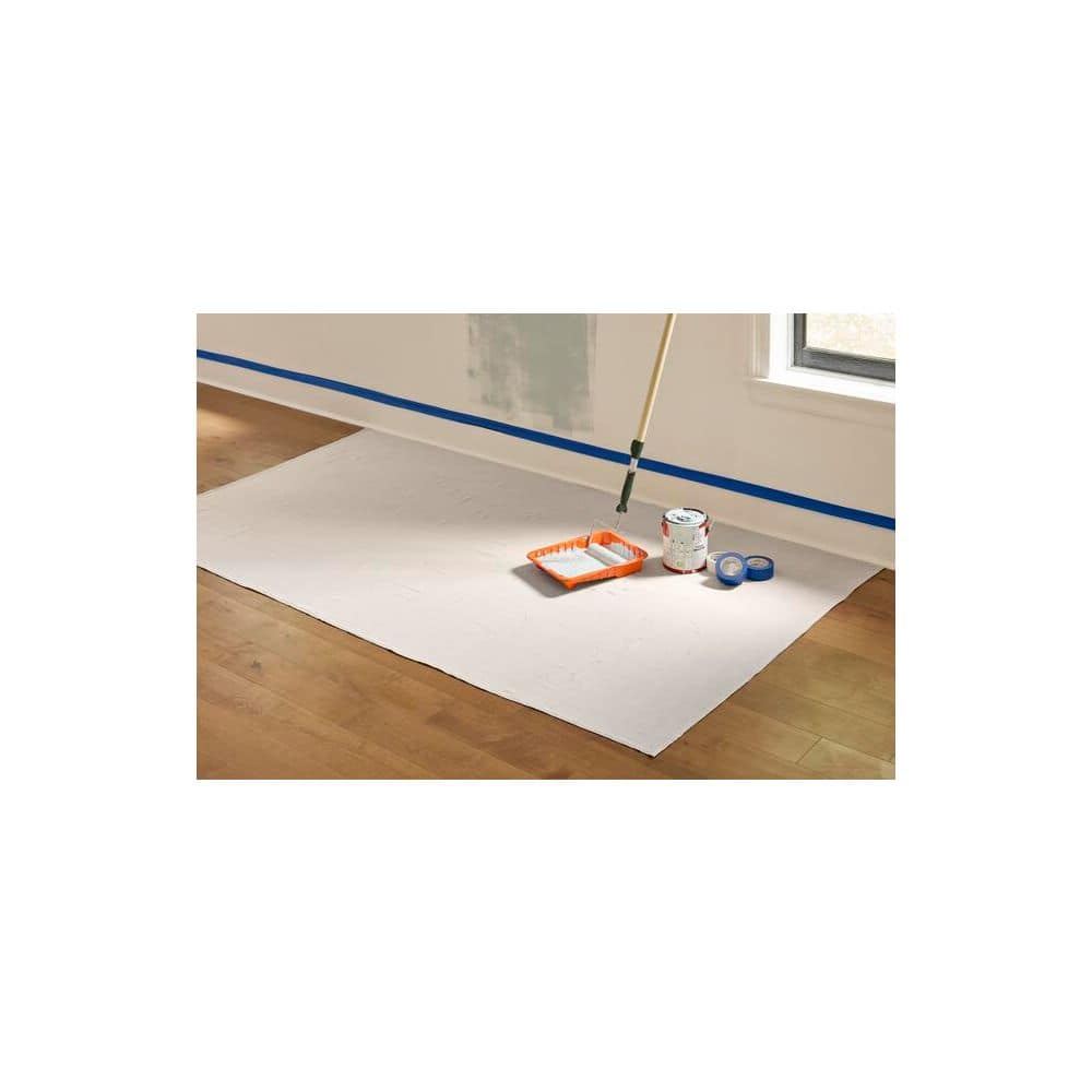 Everbilt 6 ft. x 9 ft. Medium Duty Canvas Drop Cloth (3)