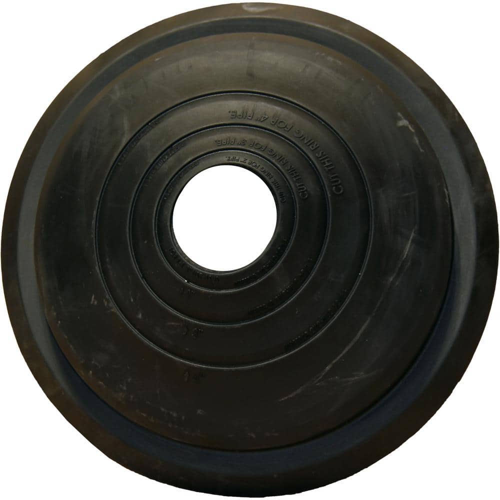 Gibraltar Building Products 6.75 in. Rain Repair Roof Collar Flashing with 1-1/4 in. x 4 in. Adjustable Diameter (3)