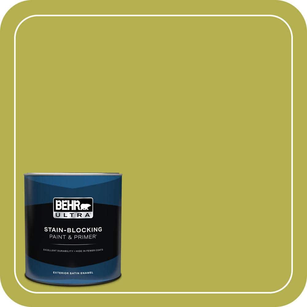 BEHR ULTRA 1 qt. #P350-6 Laser Satin Enamel Exterior Paint & Primer