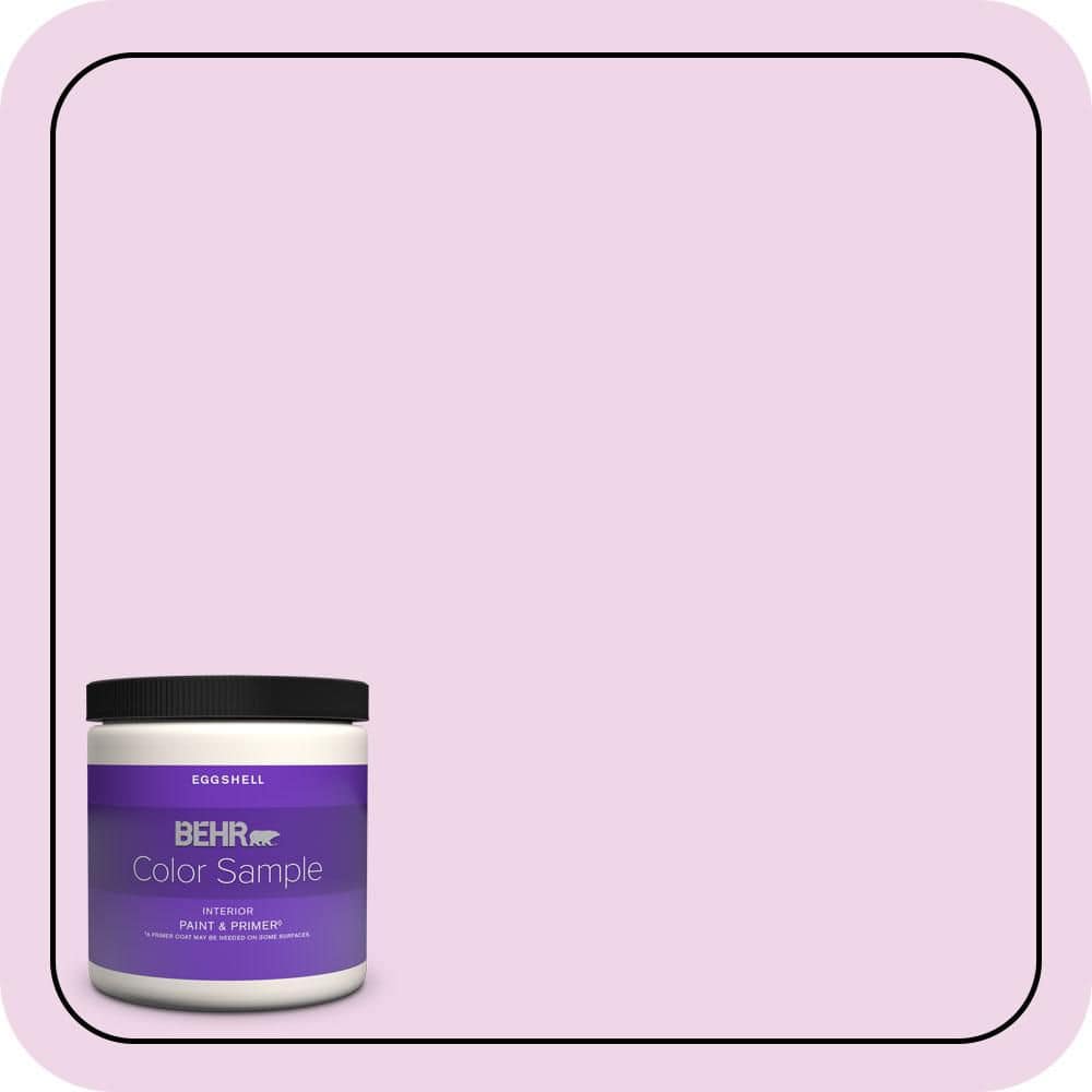 BEHR PREMIUM PLUS #P110-1 All Made Up Enamel & Primer Color Sample (1)