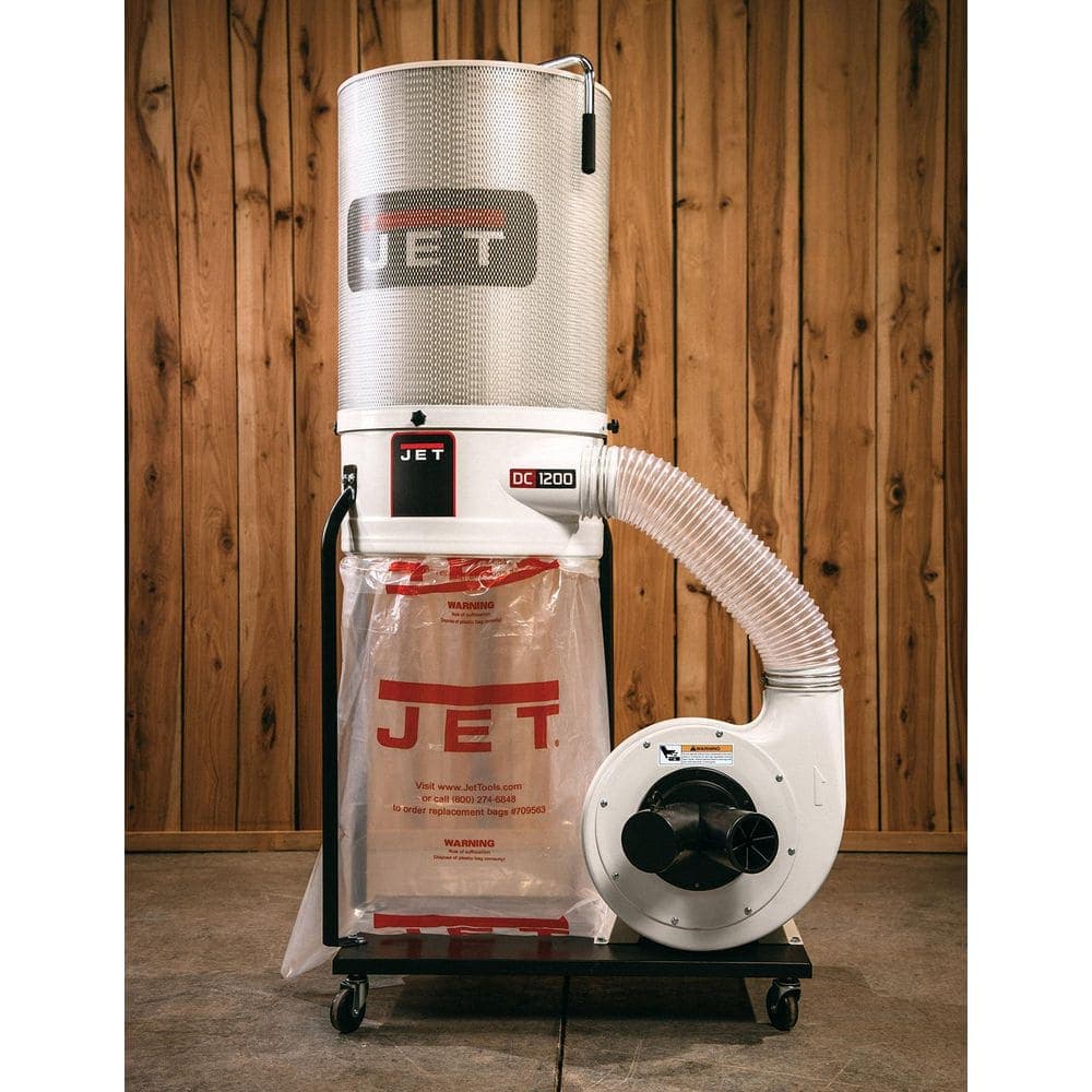 Jet Canister Filter (20 in. dia), Handle, Snap Ring, Collector Bags (x5), Hardware (3)