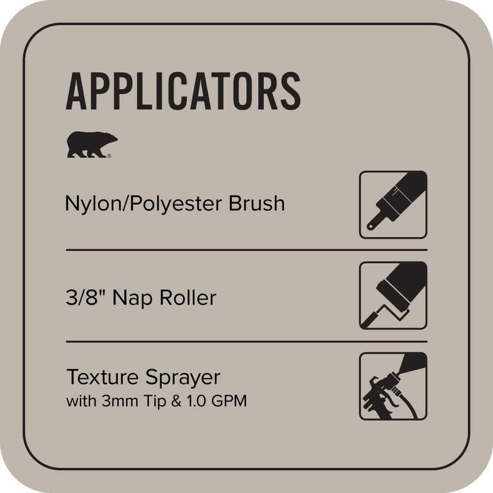 BEHR PREMIUM 1 gal. #PPU18-12 Graceful Gray Textured Low-Lustre Enamel Interior/Exterior Porch and Patio Anti-Slip Floor Paint (4)