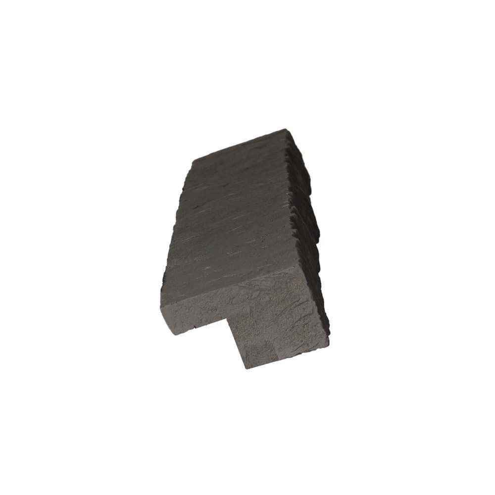 DuraKwik Stone 2-1/4 in. x 3-3/4 in. x 4 ft. Gray, Polyurethane Faux Stone Trim, Pack of 4 (2)