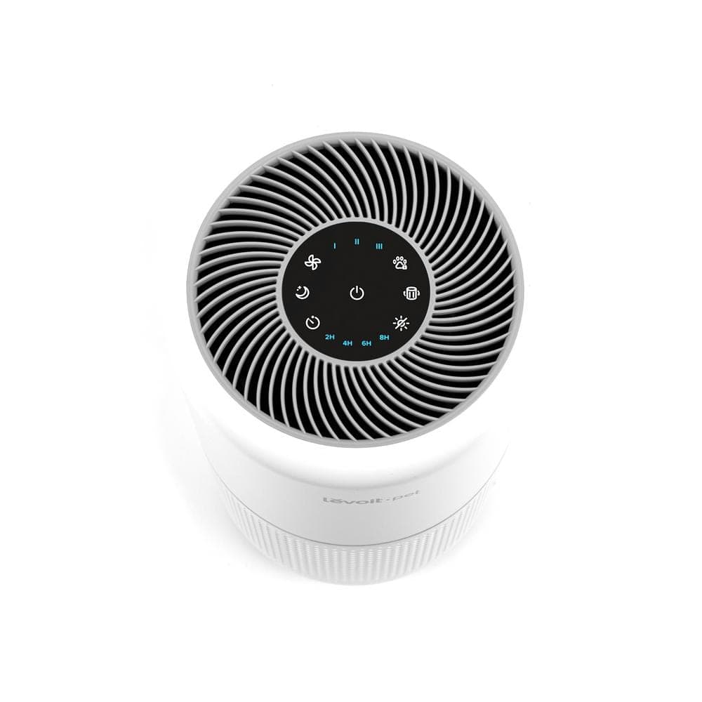 LEVOIT P350-P Pet Care (Coverage 300 sq.ft.) Activated Carbon Pet Allergy Filter Medium Room Air Purifier in White (3)