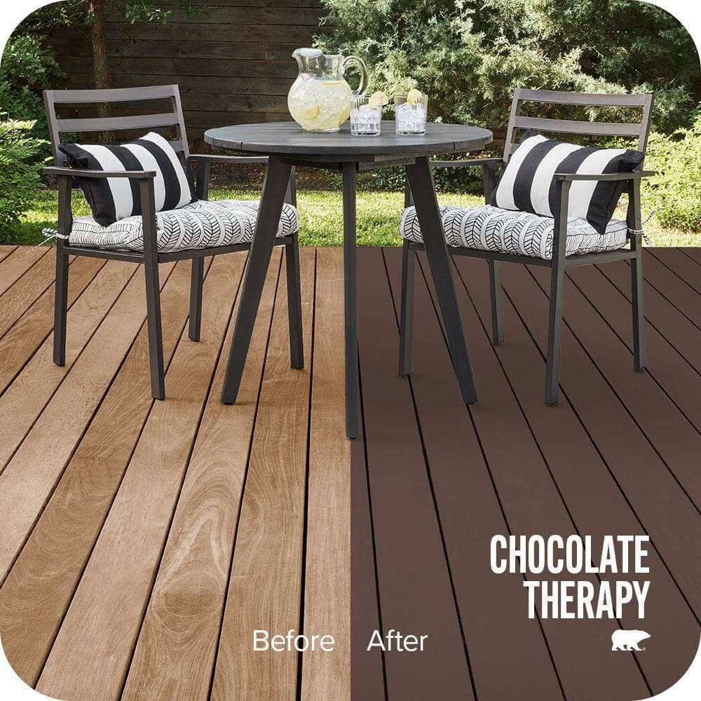 BEHR DECKplus #N150-7 Color Waterproofing Exterior Wood Stain (2)
