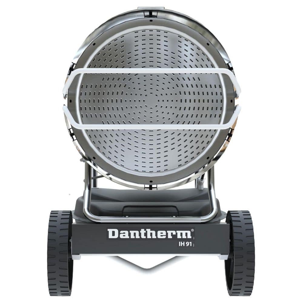 DANTHERM 99,300-146,900 BTU Short-Wave Infrared Oil-Fired Kerosene/Diesel Space Heater, 2-Step Power and Electronic Flame Control (3)