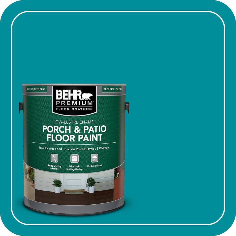 BEHR PREMIUM #P470-6 Textured Low-Lustre Enamel Interior/Exterior Porch and Patio Anti-Slip Floor Paint (1)