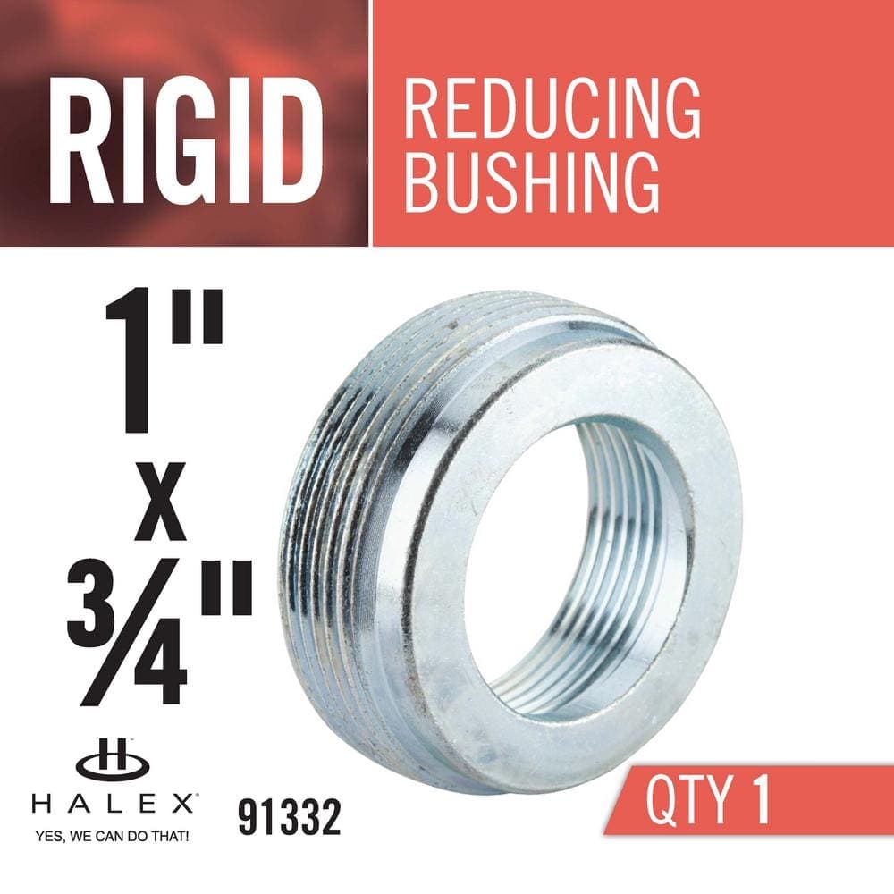 Halex 1 in. x 3/4 in. Rigid Reducing Bushing (2)