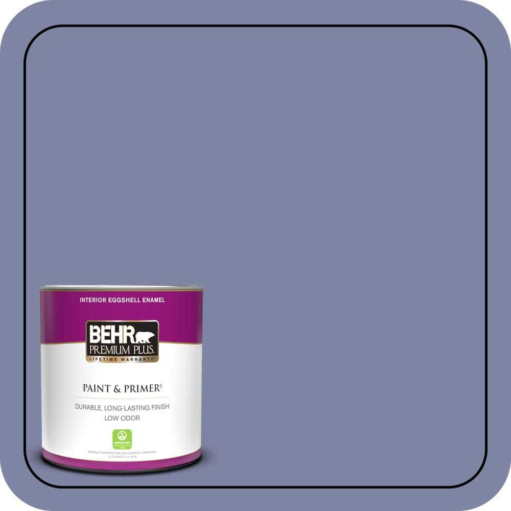 BEHR PREMIUM PLUS #S540-5 Velvet Curtain Enamel Low Odor & Primer