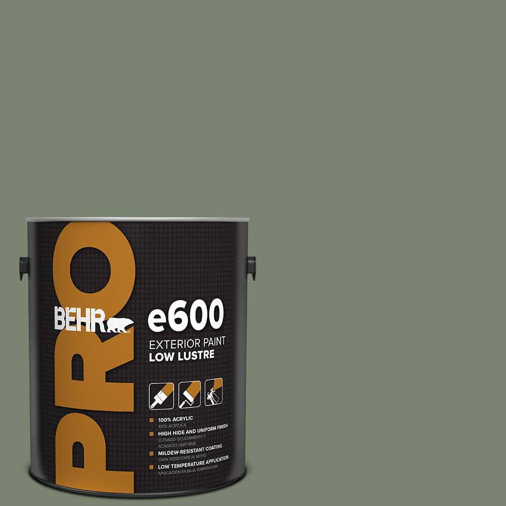 BEHR PRO 1 gal. #PPU11-18 Cactus Garden Low Luster Exterior Paint