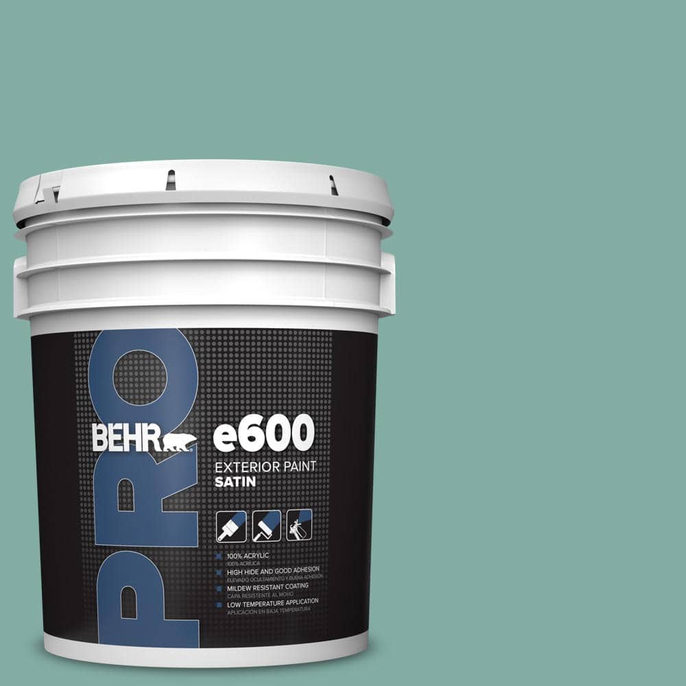 BEHR PRO 5 gal. #M440-4 Summer Dragonfly Satin Exterior Paint