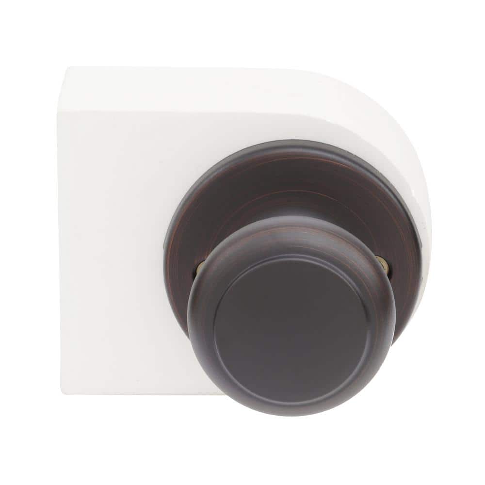 Kwikset Cove Venetian Bronze Half-Dummy Door Knob featuring Microban Technology (4)