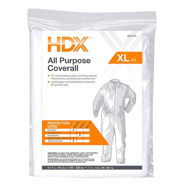 HDX XL All Purpose Painters Coverall (2)