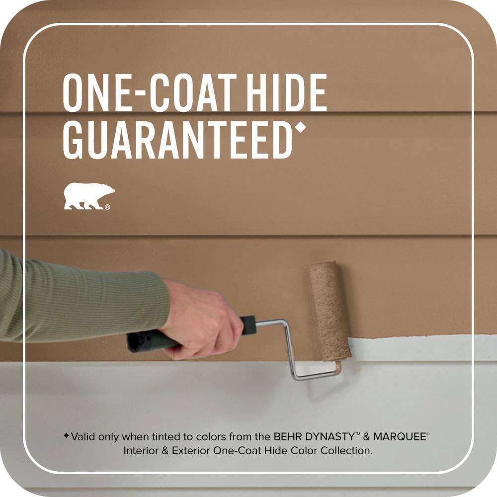 BEHR MARQUEE 5 gal. #PPU4-02 Coco Rum Flat Exterior Paint & Primer (3)