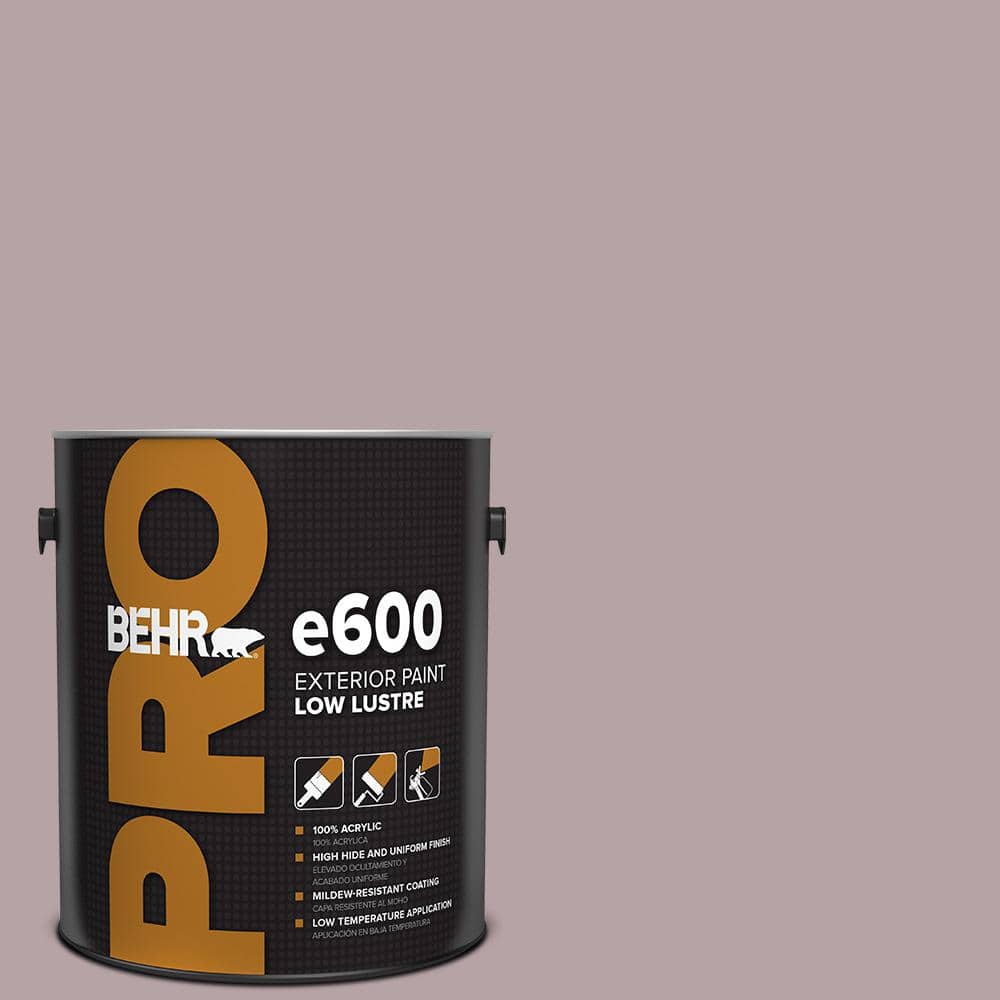 BEHR PRO 1 gal. #100F-4 Dark Lilac Low Luster Exterior Paint