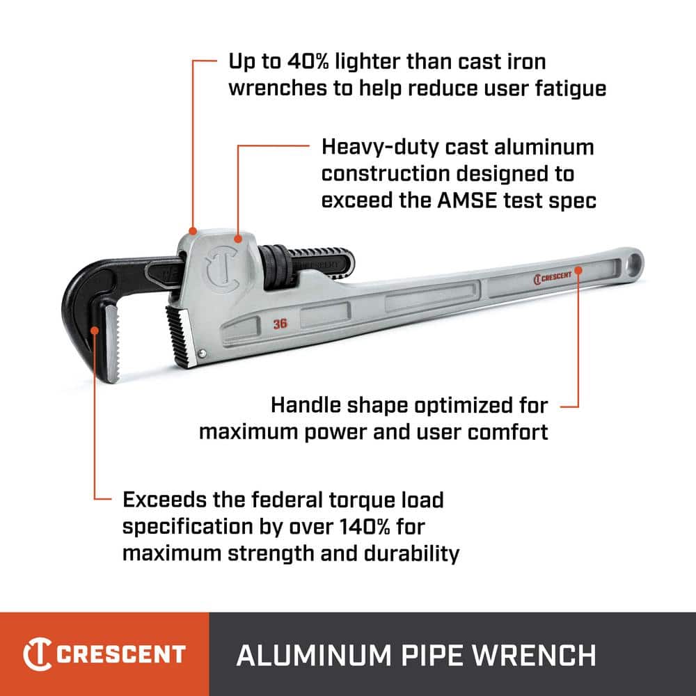 Crescent Aluminum Pipe Wrench (2)
