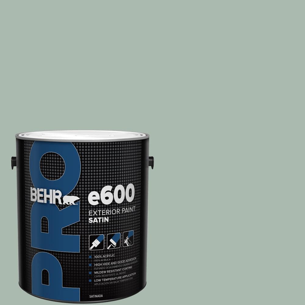 BEHR PRO 1 gal. #PPU11-14 Zen Satin Exterior Paint