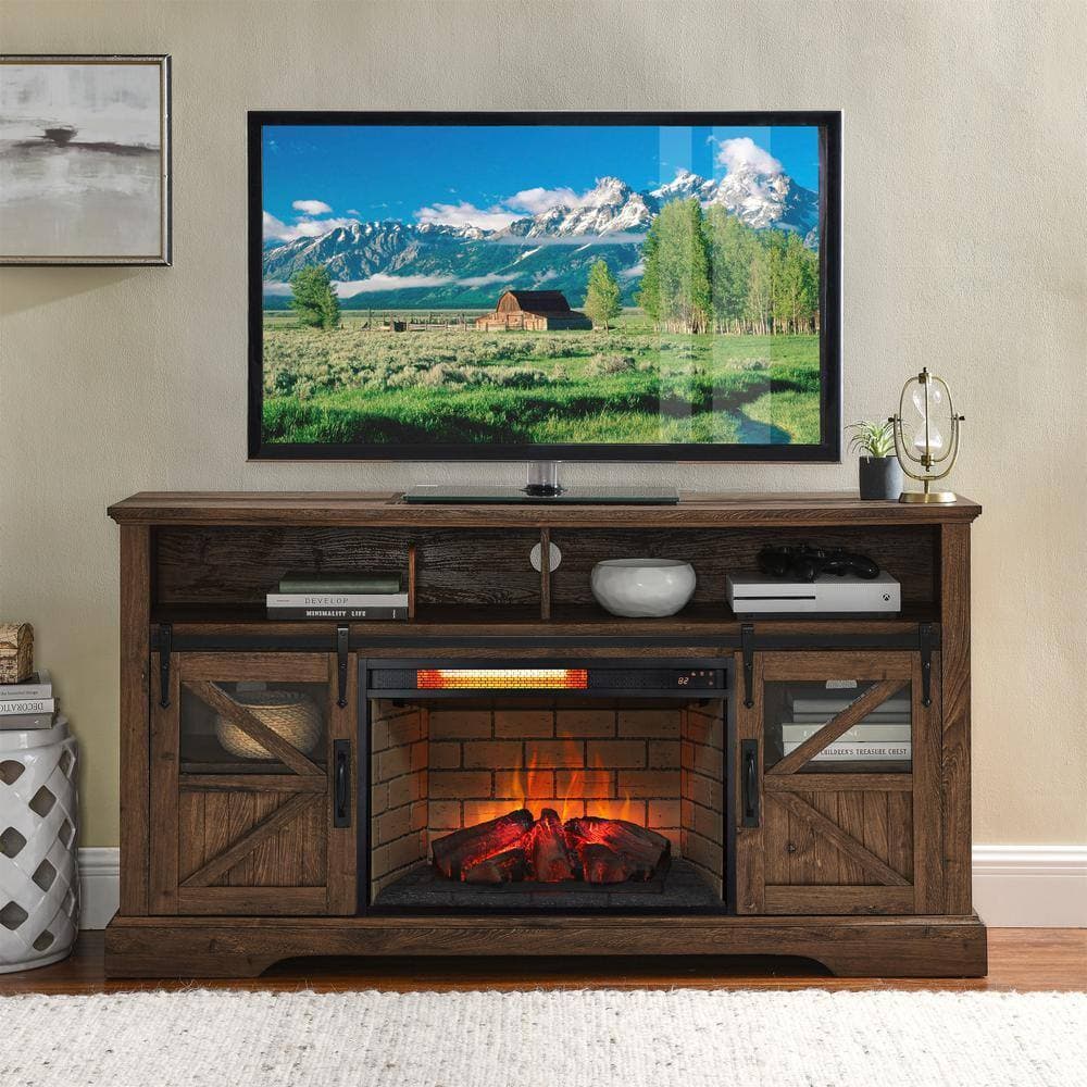 INNOBULE 26 in. Ventless Electric Fireplace Insert