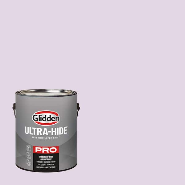 Glidden Ultra-Hide 1 gal. PPG1249-2 Lavender Vista Eggshell Interior Paint (2)
