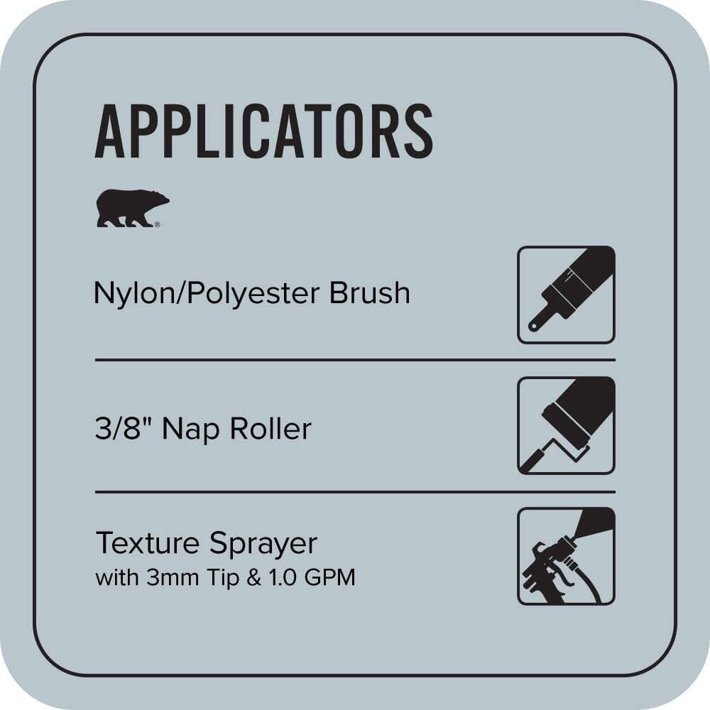 BEHR PREMIUM #N480-2 Textured Low-Lustre Enamel Interior/Exterior Porch and Patio Anti-Slip Floor Paint (4)