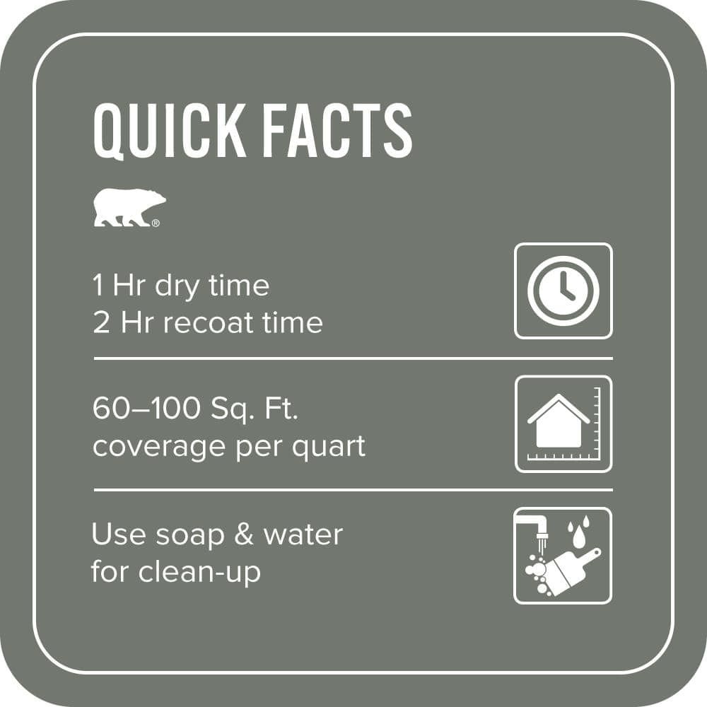 BEHR PREMIUM PLUS 1 qt. #T17-13 In the Woods Eggshell Enamel EcoMix Plant-Based Interior Paint & Primer (3)