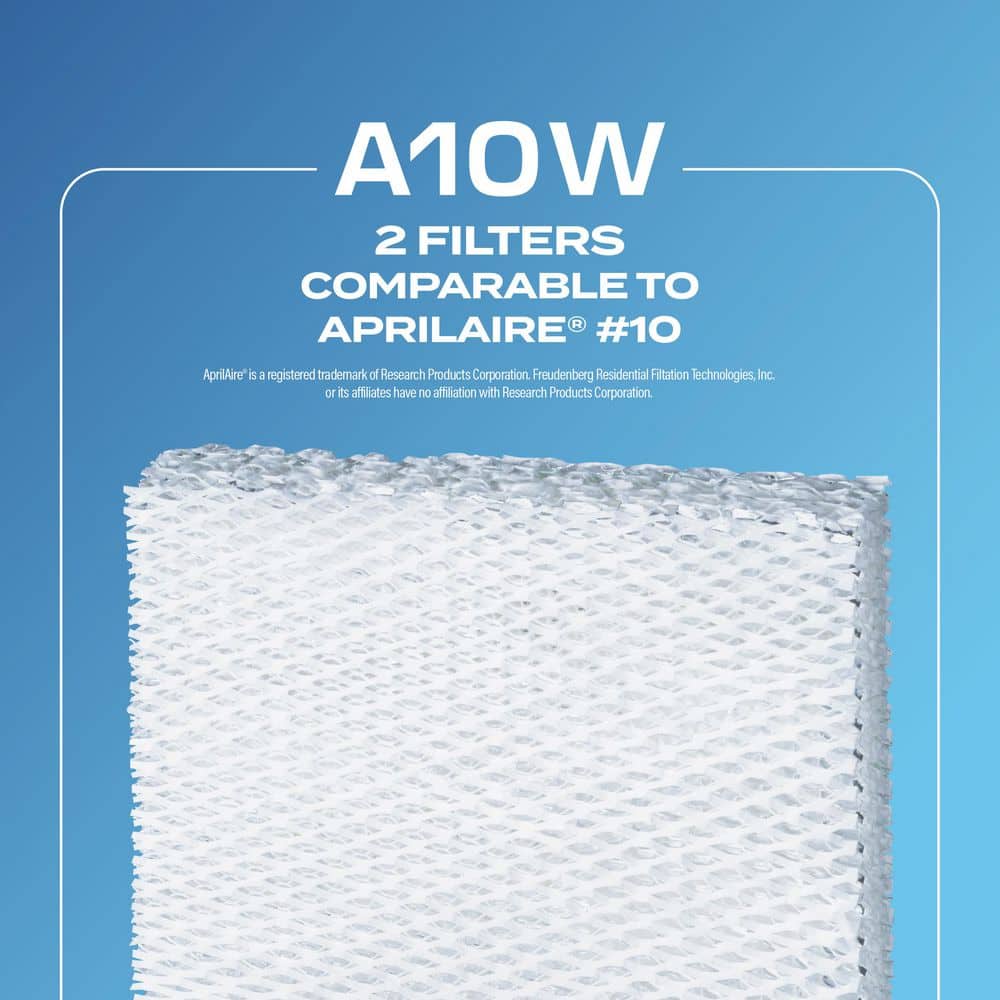 BestAir Whole House Humidifier Replacement Water Pad for Aprilaire and Honeywell Models in White (2-Pack) (3)