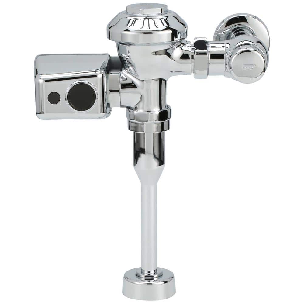 Zurn AquaFlush Plus PL ZER Exposed Sensor Diaphragm Flush Valve with 0.125 GPF and Metal Cover in Chrome (1)