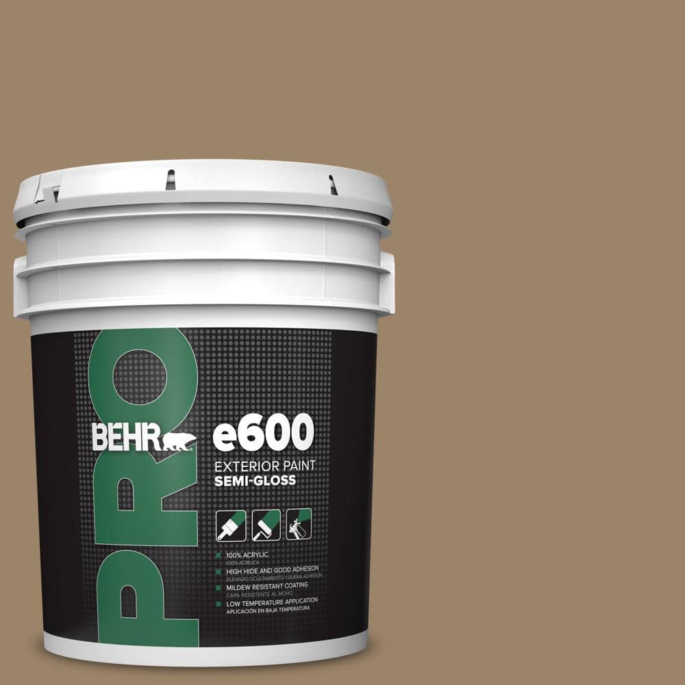 BEHR PRO 5 gal. #PPU7-04 Collectible Semi-Gloss Exterior Paint