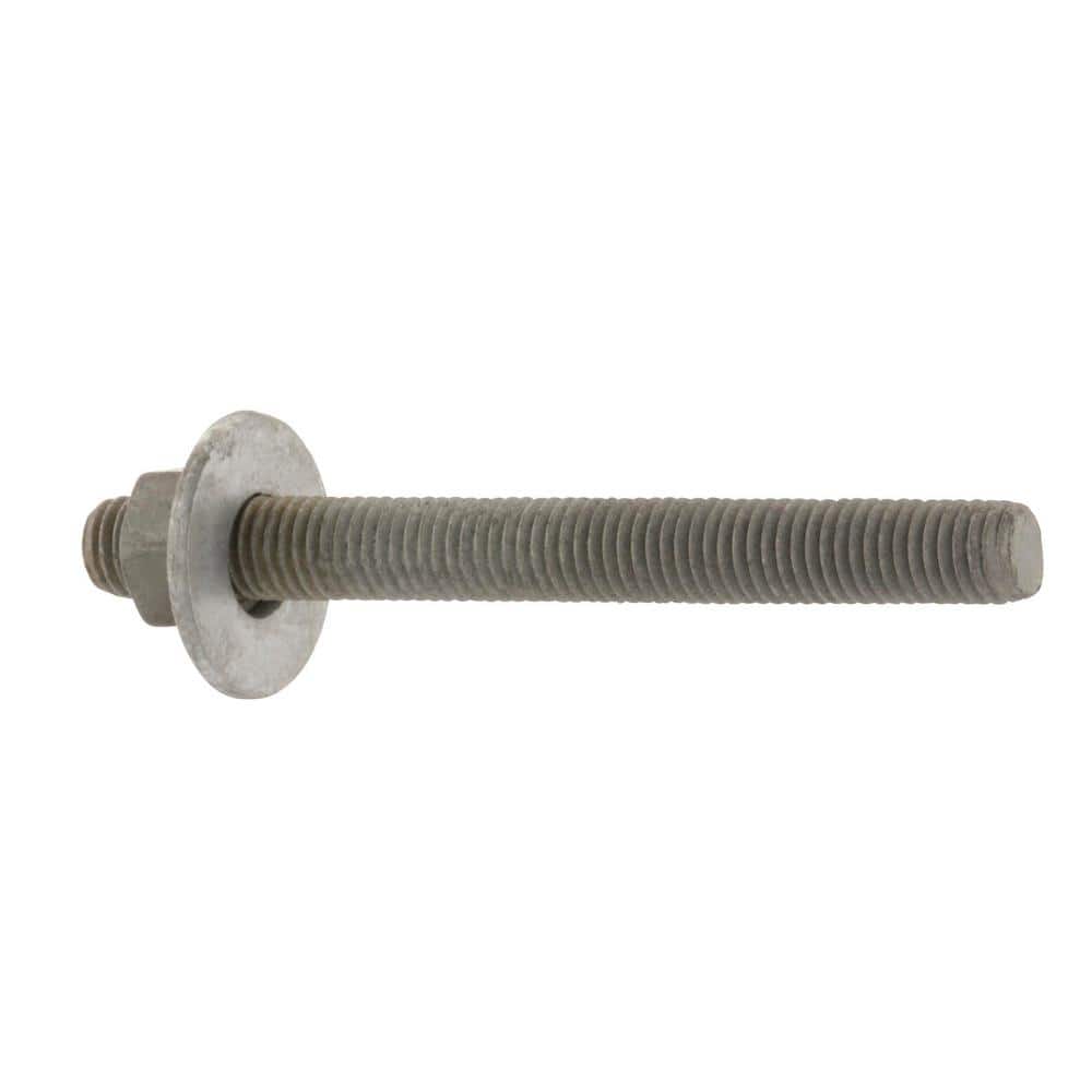 Simpson Strong-Tie RFB 1/2 in. x 5 in. Hot-Dip Galvanized Retrofit Bolt (2-Pack) (4)