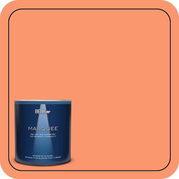 BEHR PREMIUM PLUS #220B-5 Autumn Arrival Enamel Interior/Exterior Paint & Primer Color Sample (3)