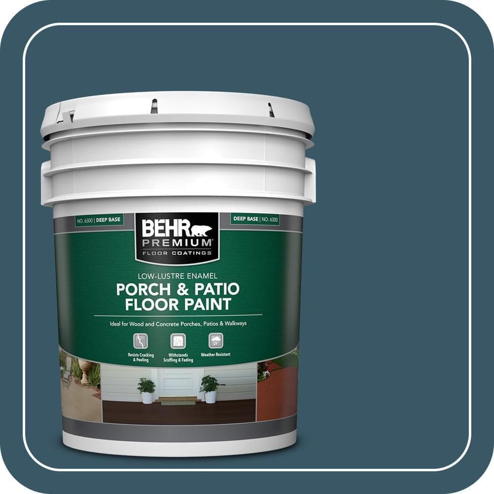 BEHR PREMIUM #S460-7 Low-Lustre Enamel Interior/Exterior Porch and Patio Floor Paint (1)
