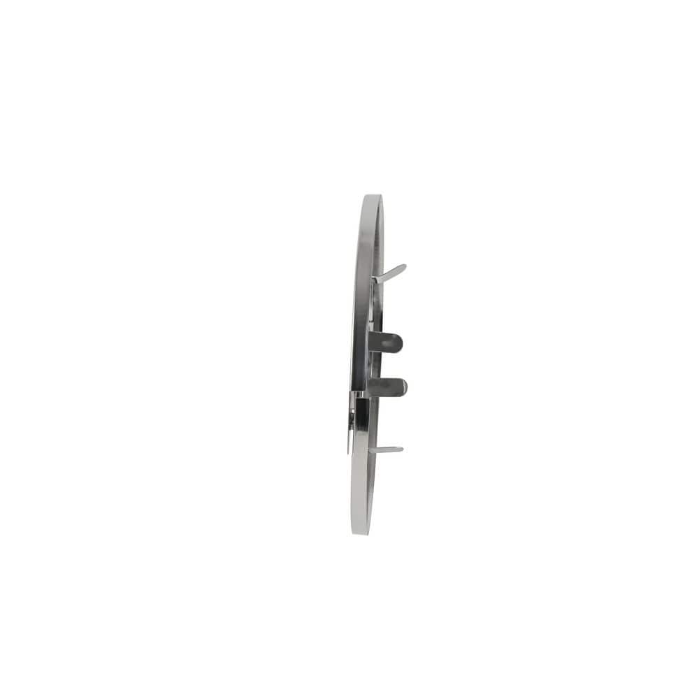 Everbilt 2 in. Chrome-Plated Steel Iron Pipe Size Split Flange Escutcheon Plate (4)