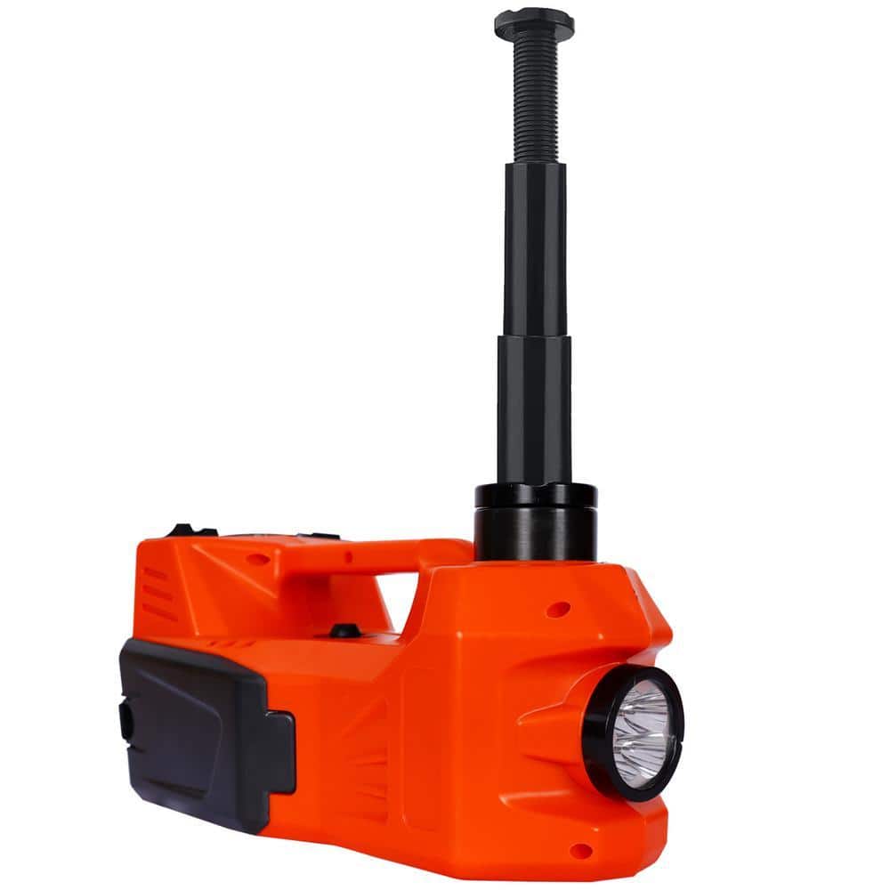 Kahomvis 10000 lb. Plastic Electric Car Jack Kit with Electric Impact Wrench for SUV, MPV Sedan
