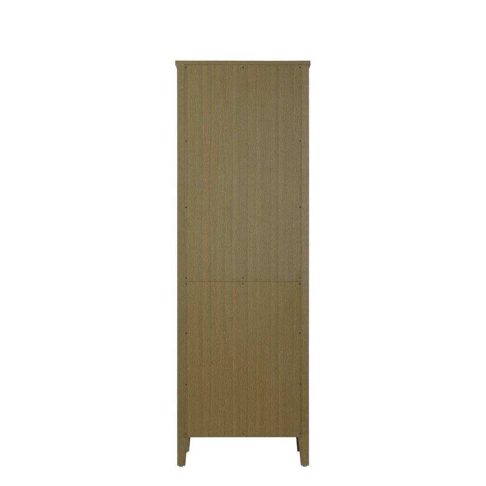 TIMELESS HOME 24 in. W x 18 in. D x 72 in. H Chestnut Brown Freestanding Linen Cabinet (3)