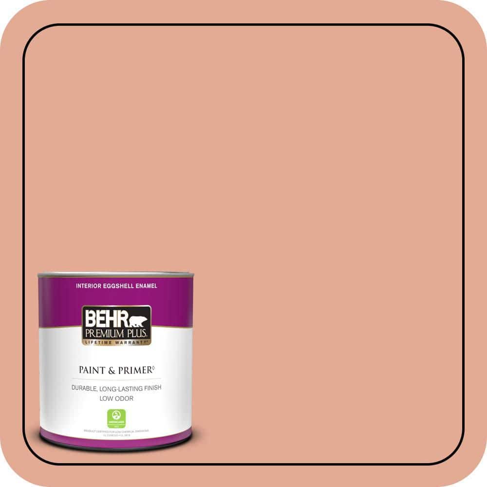 BEHR PREMIUM PLUS #M190-4 California Coral Enamel Low Odor & Primer