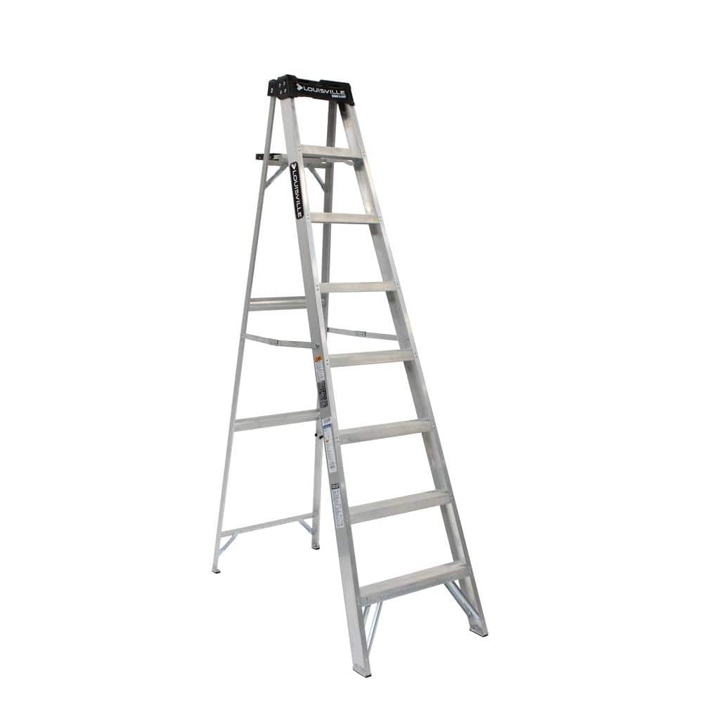 Louisville Ladder Aluminum Step Ladder with 300 lbs. Load Capacity Type IA Duty Rating