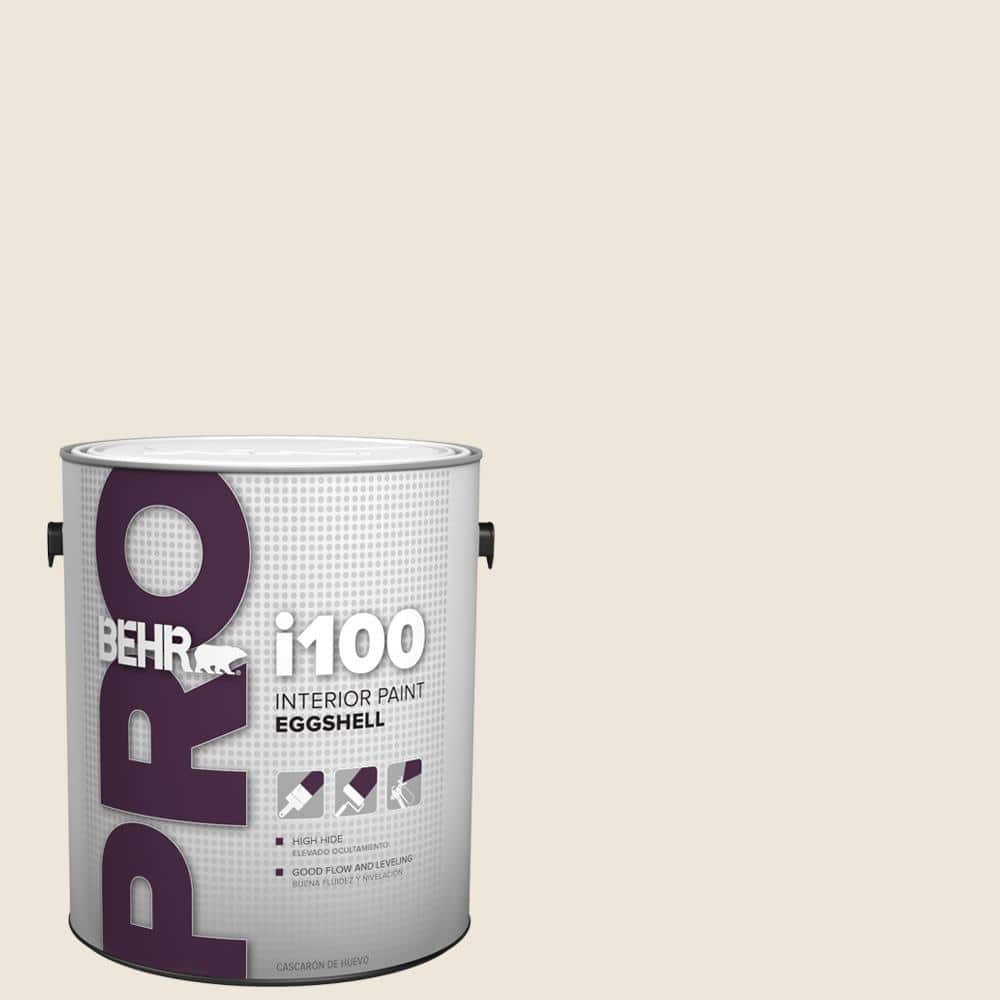 BEHR PRO 1 gal. #HDC-MD-11 Exclusive Ivory Eggshell Interior Paint (1)