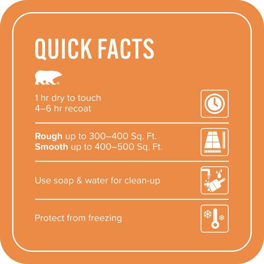 BEHR PREMIUM #P230-7 Self-Priming 1-Part Epoxy Satin Interior/Exterior Concrete and Garage Floor Paint (4)