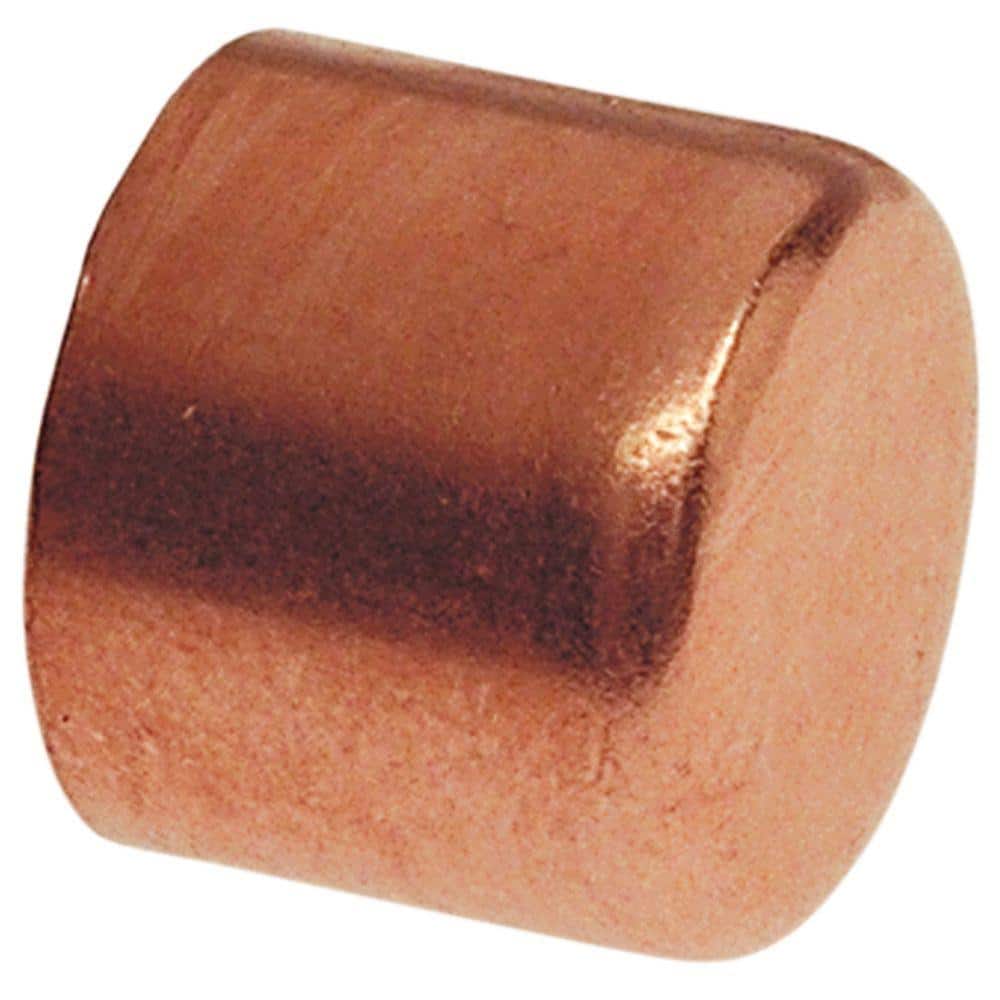 Everbilt 1-1/4 in. Copper Pressure Tube Cap Fitting (1)