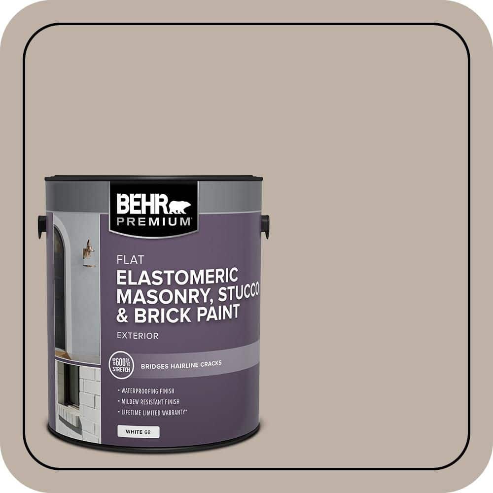 BEHR PREMIUM 1 gal. #N220-3 Smokestack Elastomeric Masonry, Stucco and Brick Exterior Paint