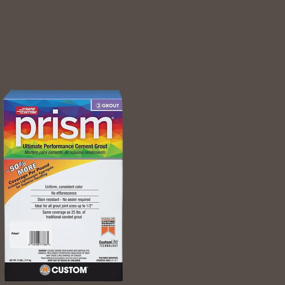 Custom Building Products Prism #540 Truffle 17 lb. Ultimate Performance Grout (2)