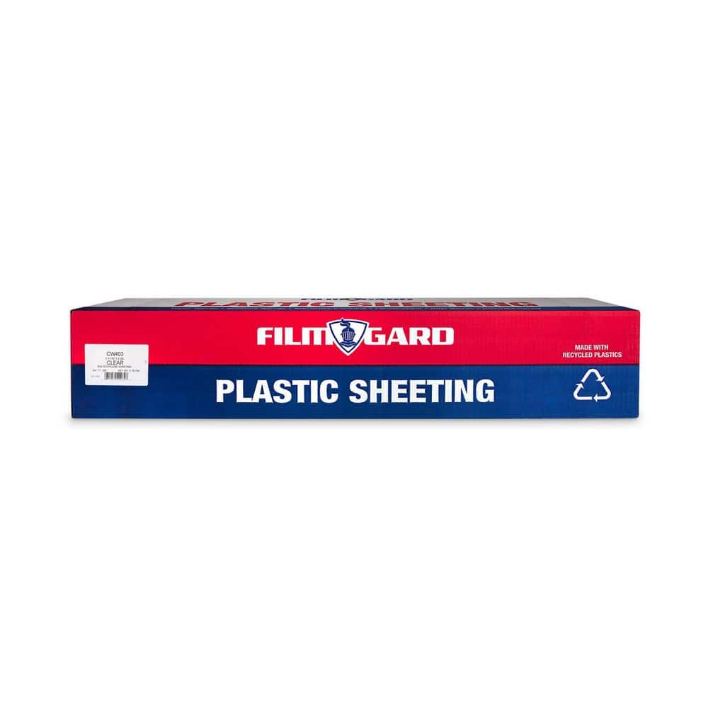 Berry Plastics Plastic Sheeting 4 mil X 3 ft. x 100 ft. Polyethylene Clear