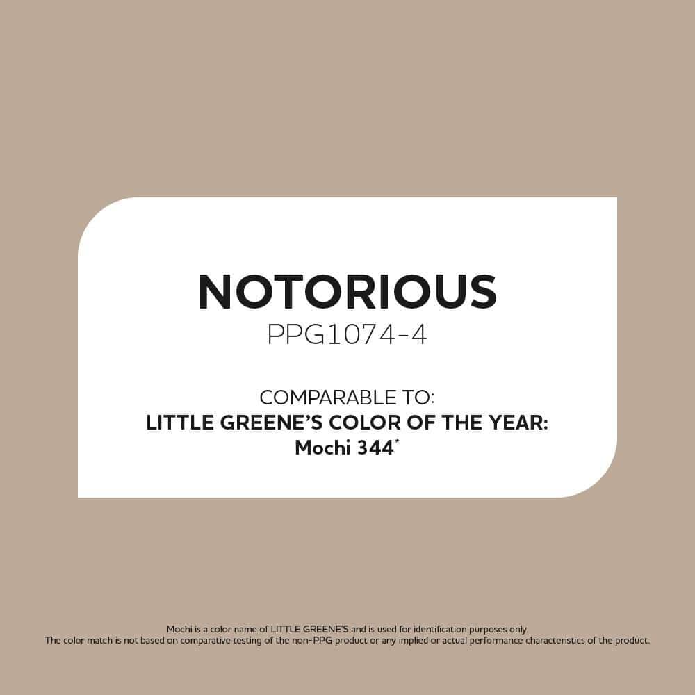 Glidden Premium PPG1074-4 Notorious Exterior Latex Paint (2)