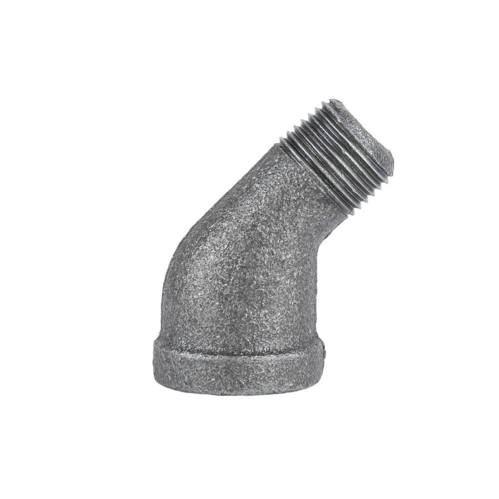 STZ 3/8 in. Black Iron 45° Street Elbow (1)