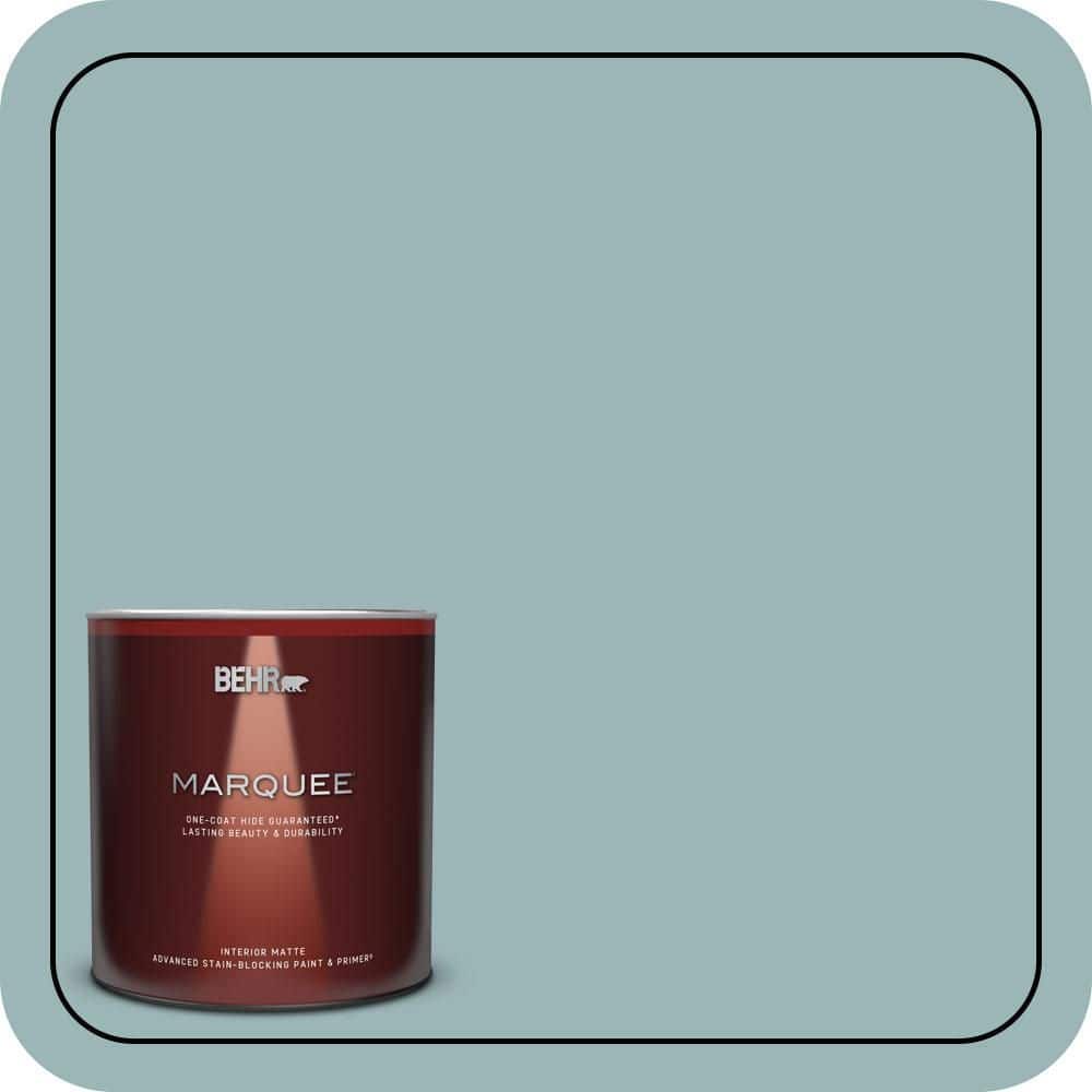 BEHR MARQUEE 1 qt. #PPU13-12 Harmonious One-Coat Hide Matte Interior Paint & Primer