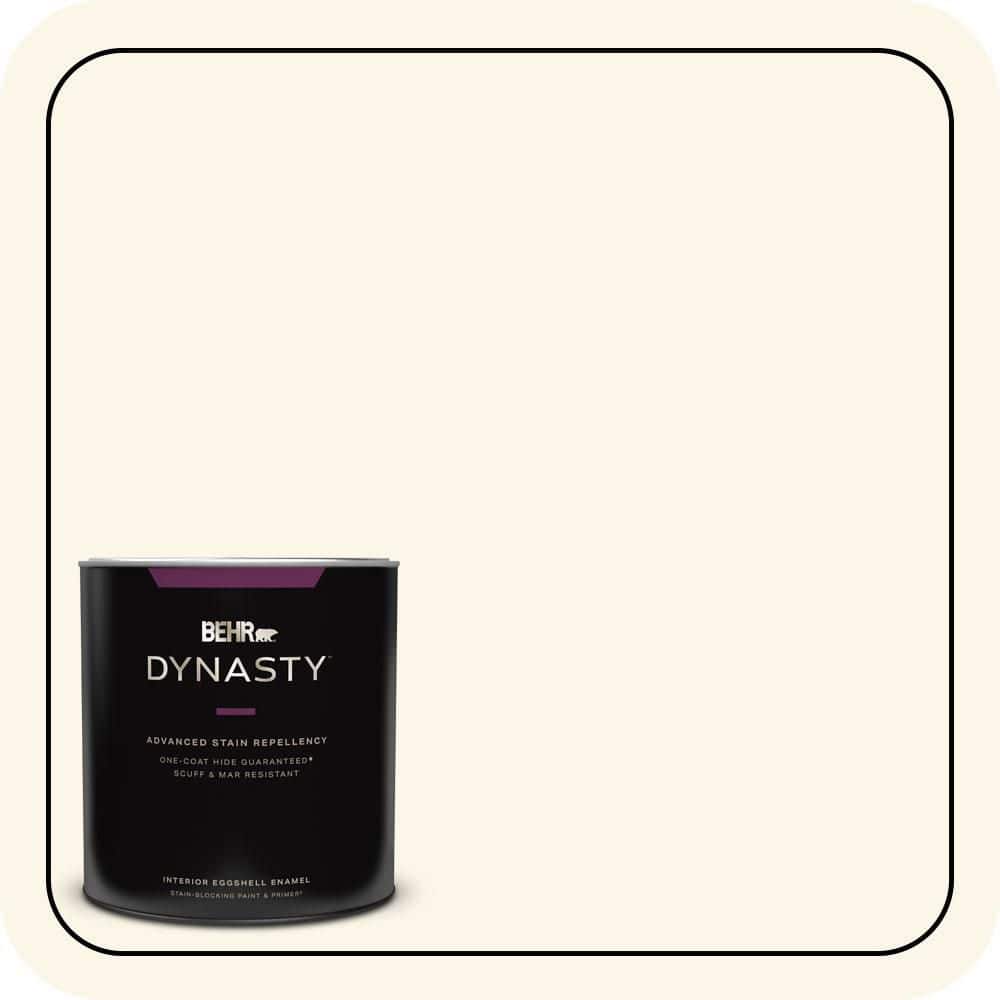 BEHR DYNASTY 1 qt. #PWN-21 Fragrant Jasmine Eggshell Enamel Interior Stain-Blocking Paint & Primer