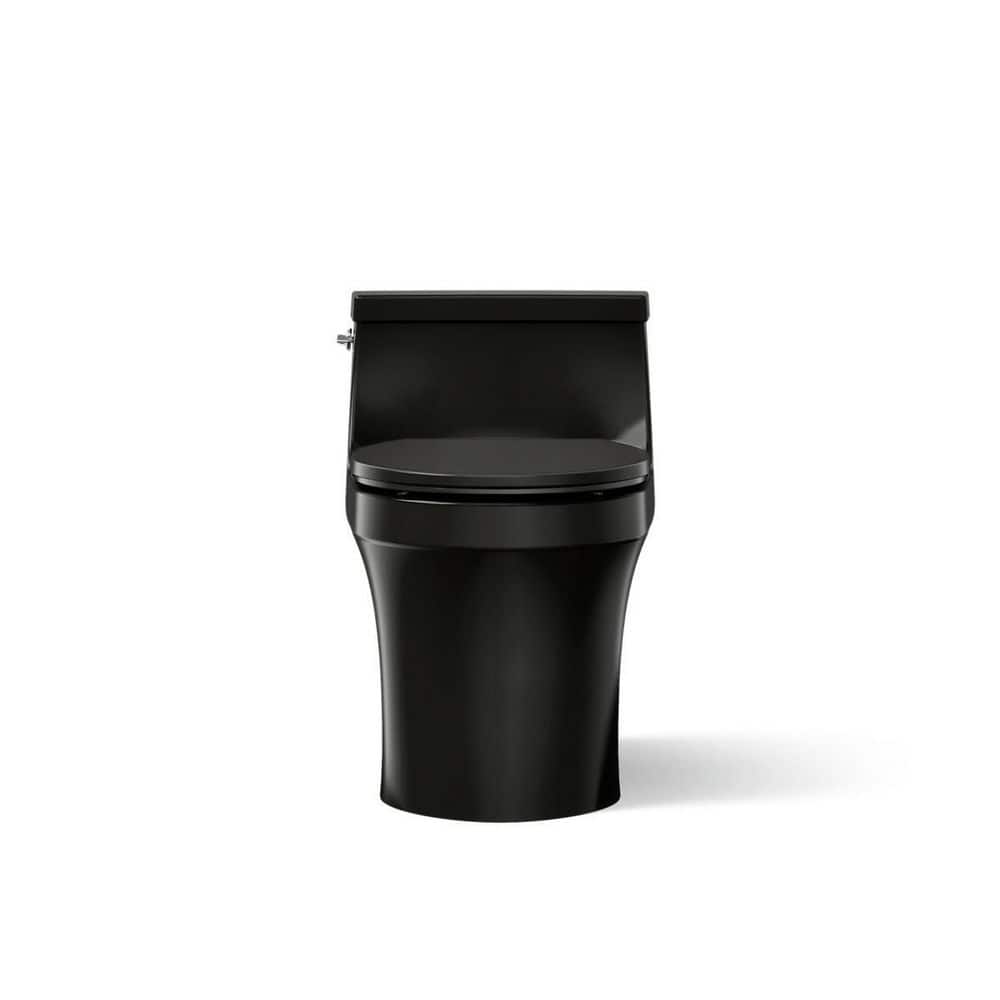 KOHLER San Souci 1-Piece 1.28 GPF Single Flush Toilet (Seat Included) (3)